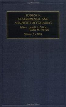 Hardcover Research in Governmental and Nonprofit Accounting Book