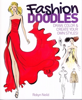 Paperback Fashion Doodles Book