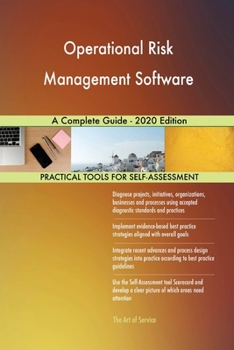 Paperback Operational Risk Management Software A Complete Guide - 2020 Edition Book