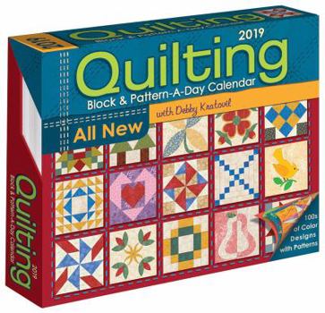 Quilting Block  Pattern-a-Day 2019 Calendar