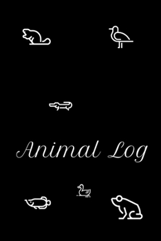 Paperback Animal Log Book