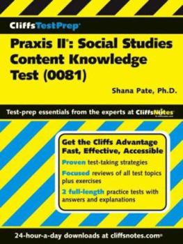 Paperback Praxis II: Social Content Knowledge Test: (0081) Book