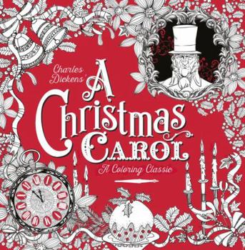 Paperback A Christmas Carol: A Coloring Classic Book