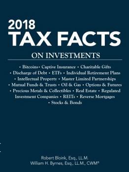 Paperback 2018 Tax Facts on Investments Book