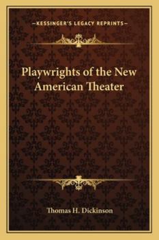 Paperback Playwrights of the New American Theater Book