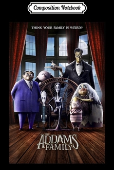 Composition Notebook: Addams Family Group Shot Portrait Movie Poster Journal/Notebook Blank Lined Ruled 6x9 100 Pages