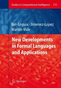 Hardcover New Developments in Formal Languages and Applications Book