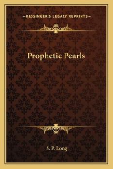Paperback Prophetic Pearls Book