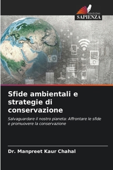 Paperback Sfide ambientali e strategie di conservazione [Italian] Book