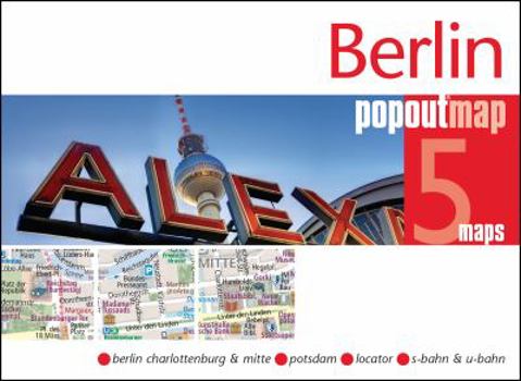 Map Berlin Popout Map Book