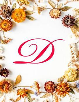 Paperback D: Monogram Initial Dog Grooming Appointment Book 2 Columns Appointment Booking, Appointment Reminders, Daily Appointment Book