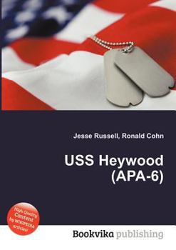 Paperback USS Heywood (Apa-6) Book