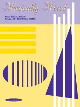 Paperback Musically Mixed: Piano Solos and Duets Book