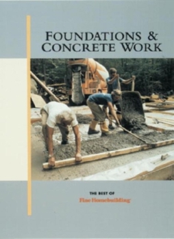 Paperback Foundations & Concrete Work Book