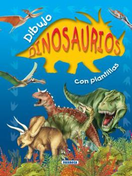 Dibujo dinosaurios con plantillas