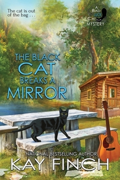 The Black Cat Breaks a Mirror - Book #5 of the A Bad Luck Cat Mystery