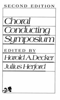Paperback Choral Conducting Symposium Book
