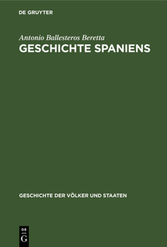 Hardcover Geschichte Spaniens [German] Book