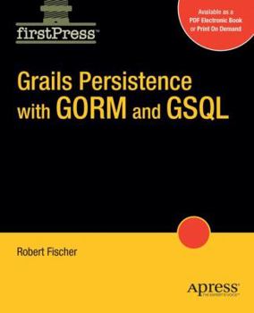 Paperback Grails Persistence with Gorm and Gsql Book