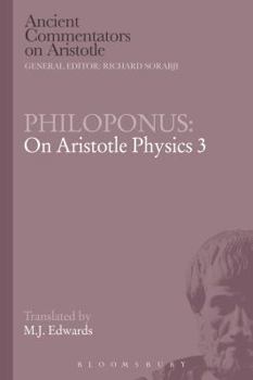 Paperback Philoponus: On Aristotle Physics 3 Book