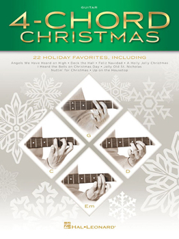 Paperback 4-Chord Christmas Book