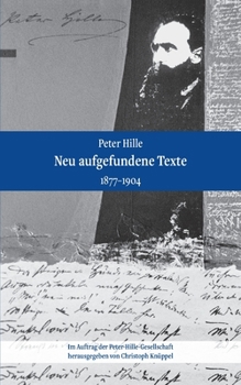 Paperback Peter Hille - Neu aufgefundene Texte: 1877-1904 [German] Book