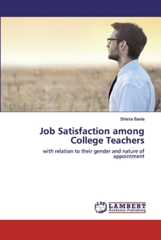 Paperback Job Satisfaction among College Teachers Book