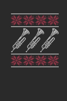 Christmas Trumpet: Dotted Bullet Notebook (6" x 9" - 120 pages) ~ Christmas Themed Notebook for Daily Journal, Diary, and Gift