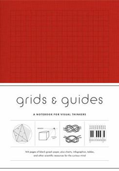 Hardcover Grids & Guides (Red): A Notebook for Visual Thinkers Book