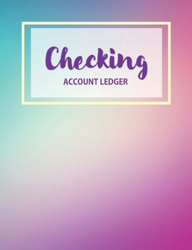 Checking Account Ledger Simple Debit Credit Book: General journal sheet | Accounting books journal and ledger | Bookkeeping ledger | Ledger account | Daily accounting ledger | Cash book