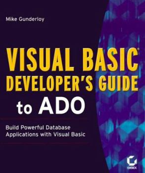 Paperback Visual Basic Developer's Guide to ADO Book