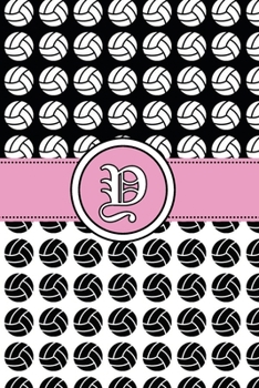 Y: Volleyball Notebook Monogram Initial Y Personalized Volleyball Gift for Players Coach Students Teachers (Volleyball Lovers)