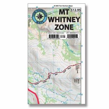 Map Mt. Whitney Zone trail map Book