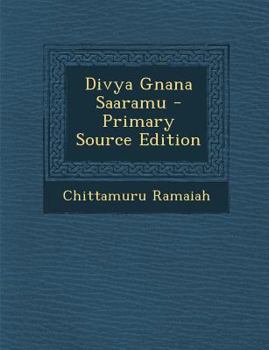 Paperback Divya Gnana Saaramu [Telugu] Book