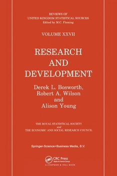 Hardcover Research and Development Statistics Book