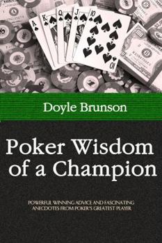 Paperback Poker Wisdom of a Champion Book