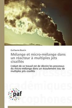 Paperback Mélange Et Micro-Mélange Dans Un Réacteur À Multiples Jets Cisaillés [French] Book
