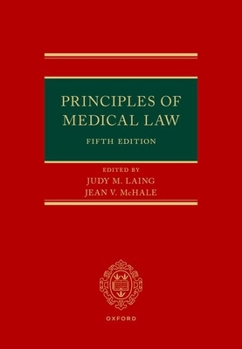 Hardcover Principles of Medical Law Book