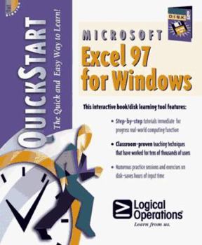 Paperback Microsoft Excel 97 Windows QuickStart Book