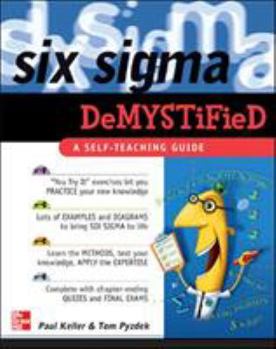 Paperback Six SIGMA Demystified: A Self-Teaching Guide Book