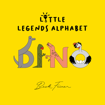 Hardcover Dino Little Legends Alphabet Book