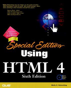 Paperback Special Edition Using HTML 4 [With CDROM] Book