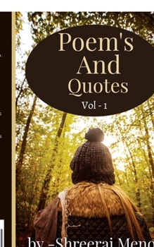 Paperback Poems and Quotes Vol 1 Book