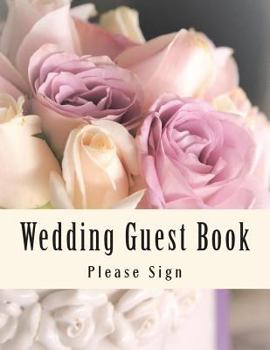 Paperback Wedding Guest Book: Wedding Guest Book for Lesbian Couples [Large Print] Book