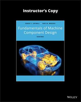 Hardcover Fundamentals of Machine Component Design Book