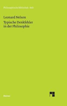 Hardcover Typische Denkfehler in der Philosophie [German] Book