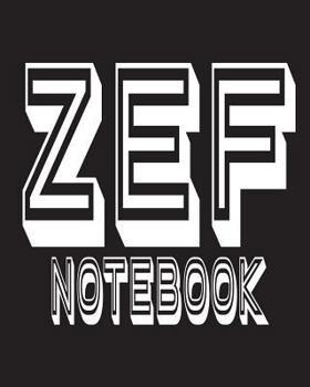 Paperback Zef Notebook Book