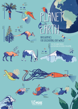 Hardcover Planet Earth: Infographics for Discovering Our World Book