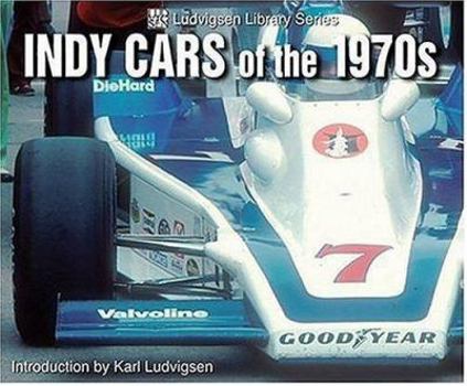 Paperback Indy Cars of the 1970s Book
