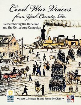 Paperback Civil Warvoices from York County, Pa.: Remembering the Rebellion and the Gettysburg Campaign Book